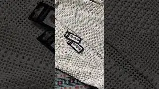 Can I make this crochet set from a thrifted blanket 