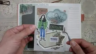 [A Page at a Time #266] decorate a journal with me