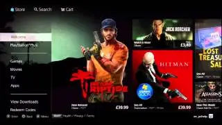 Where do I find the PS+ area in the PS store