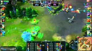 League of Legends Season One Championship Day 3 FnaticMSI Vs aAa  (Part 1)