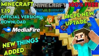 Minecraft PE 1.19 🤩Official Version download || Mcpe 1.19 The Wild Update || Minecraft 1.19 💥