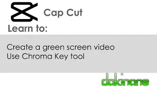 How to use the Chroma Key tool in Cap Cut