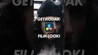 How to get KODAK film look in Davinci Resolve! | Full in-depth video on channel! 