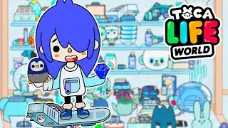 ALL BLUE FREE ITEMS in Toca Life World 🔵 Toca Boca Collection