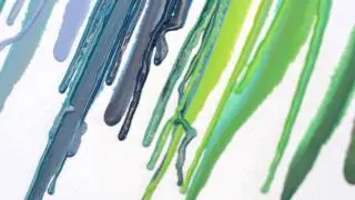 Melting crayon art