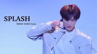 240315 RUNNING UP in JAPAN | SPLASH 미래소년 유빈 직캠 MIRAE YUBIN focus