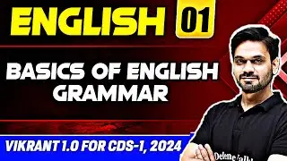 CDS English: Basics of English Grammar || CDS Vikrant 1.0