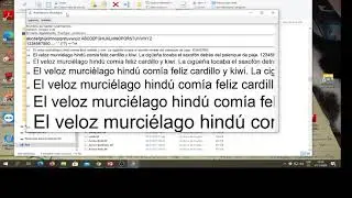 Analizamos los archivos de las fuentes truetype