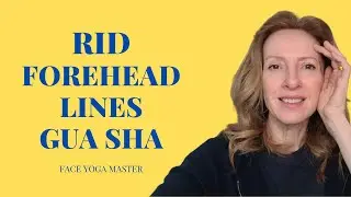 Gua Sha For Forehead Lines / Lymphatic Massage Drainage