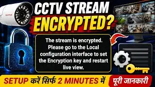 Encrypted Error In Dvr || no resorce message on hikvsion