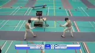 Veterans Four Nations 2013 Men's Foil, All Ireland vs. Scotland