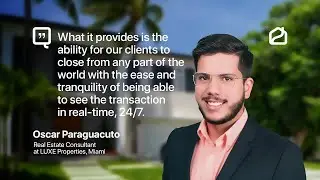Testimonial Tales with Miami's Real Estate Maestro, Oscar Paraguacuto!