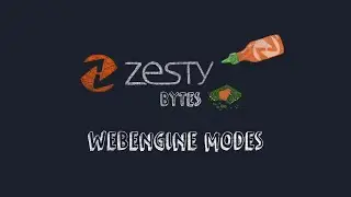 Webengine Modes with Zesty.io