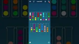 BALL SORT PUZZLE LEVEL 407
