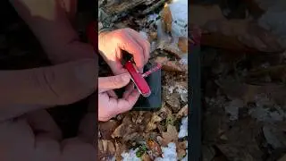 Survival Skills: FIRESTARTER 🔥 with ROPE and WAX. 