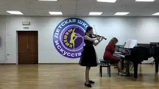 Сазонова Елизавета, Н. Паганини "Кантабиле""