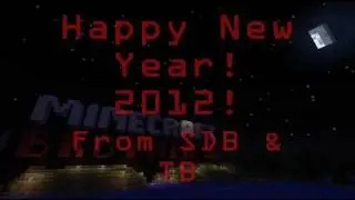 Minecraft - Happy New Year! 2012