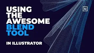 How To Use The Blend Tool in Illustrator | A Quick Tutorial