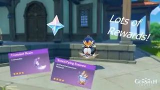 Genshin Impact New Housing System Rewards and Benefits! Primogems, Resins, and Artifacts Exp!
