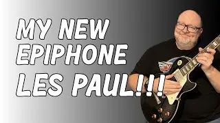 My New Epiphone Les Paul! 🎸🤘👀
