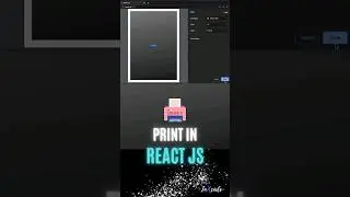 🖨 How to Print Current Page | React Js 🔥 
