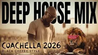 HYPNOTIC AFRO HOUSE 2026 🌴 Black Coffee Style | Festival Coachella Vibes☕️