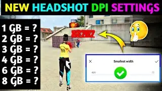 Best Dpi Settings For Free Fire 🔥| New Dpi Free Fire | Auto Headshot Dpi Setting |After Update Dpi