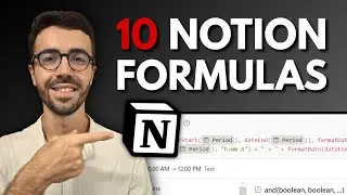 10 Essential Notion Formulas You Can Use Today