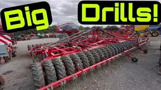 Pip Goes Ratting! We head to Lincolnshires Boccasion, Huge Selection of Cultivators and Drills!