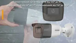 Варіфокальна аналогова камера Hikvision DS-2CE19D0T-VFIT3F(C) - огляд та характеристики