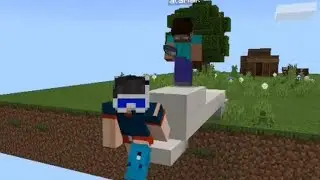 Clarity and Crystal Dolphin Meme in Minecraft