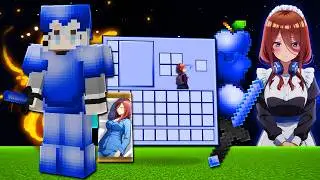 Miku Nakano 32x v2 - minecraft bedwars texture pack (anime texture pack)