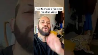 How to make faceless reaction videos on your phone | Make reaction videos without being on camera