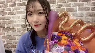 眞鍋杏樹 (NMB48)  SHOWROOM 2023年10月8日 出口結菜