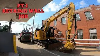 Part 1.  Retaining Wall Job.