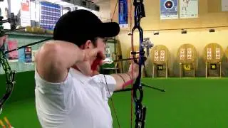 Стрельба из лука  Техника работы переломкой Peter  Elzinga