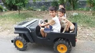 Гонки по бездорожью! Приколы с Детьми! Funny Kids!