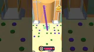 Bridge Race 3D game in MAX LEVEL ( Level - 181 ) #shorts #gaming #bridgerace