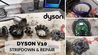 #Dyson #V10Broken #cordless Dyson V10 - Stripdown, Repair and a filthy interior! (Stripdown how-to!)