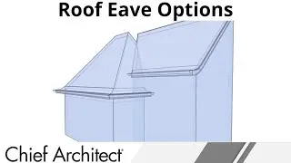 Customizing a Roof with Curved Eaves