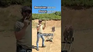 Revolver vs Pistol - bear defense? 