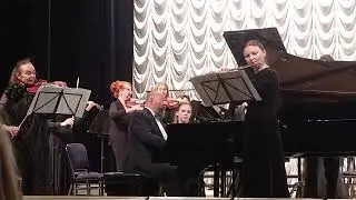 Камерное трио: флейта, скрипка и рояль а сопровождении струнных. Блаженство для ушей🤩👍