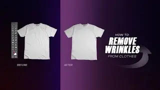 How to Remove Wrinkles From Clothes | Photoshop 2024