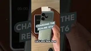 realme GT6 | Charging test