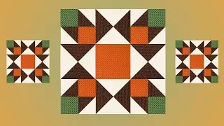 Patchwork for begginers. Patchwork - the Hourglass block.
