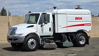 2011 International 4300 Elgin Crosswind Air Street Sweeper For Sale
