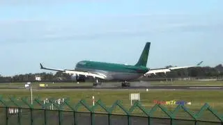 Aer Lingus morning arrivals at Dublin Intl EIDW