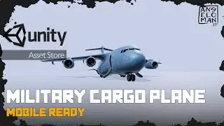 Military Cargo Plane (Mobile)  / Unity Asset Store