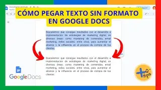 PASTE PLAIN TEXT INTO GOOGLE DOCS