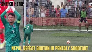 NEPAL VS BHUTAN | SAFF U-20 Men's Championship 2024 | NEPAL full penalty shootout
